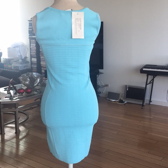 LIL POUR L'AUTRE Vintage Bodycon Dress NWT. Size 2. Made in France GWP - Picture 2 of 5